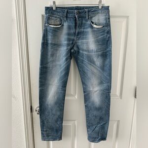 G-Star Men's Faded Blue Slim Jeans